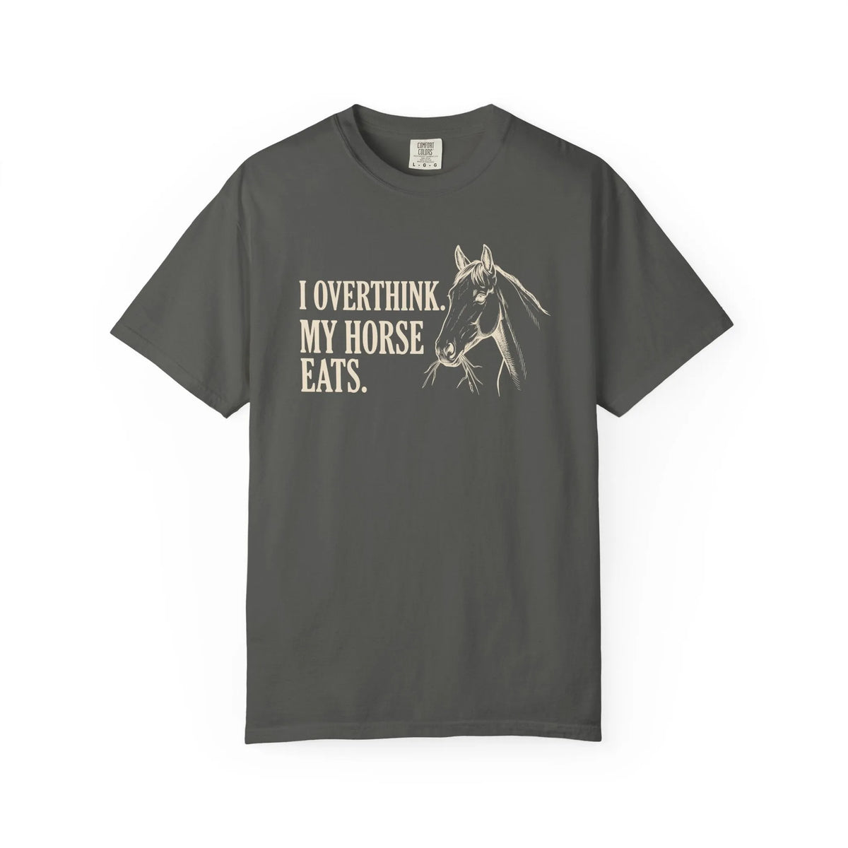 I Overthink T-Shirt in Pepper [color: Pepper]