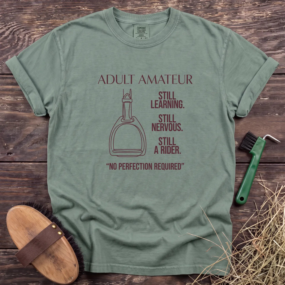 Adult Amateur T-Shirt in Bay [color: Bay]