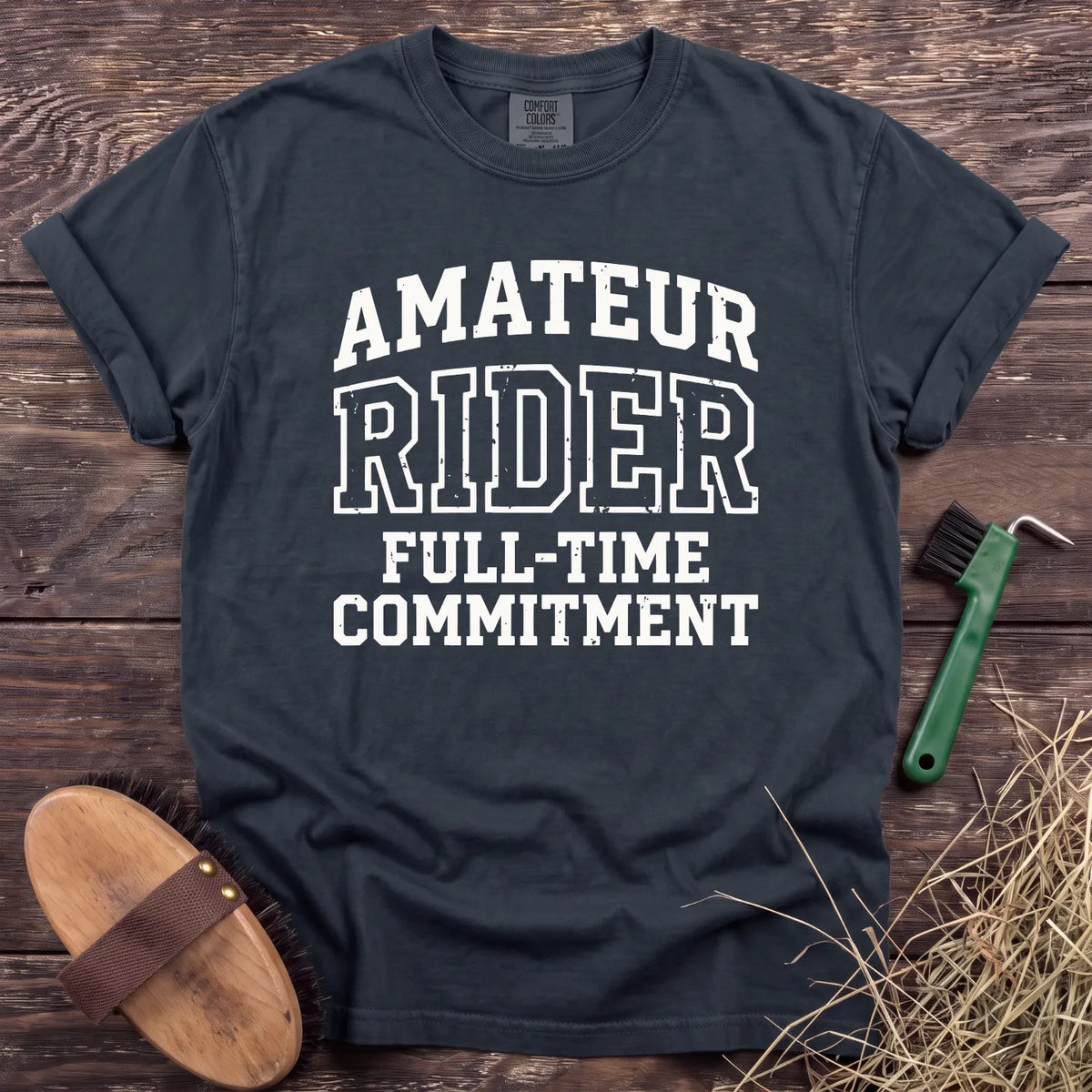 Amateur Rider T-Shirt in Graphite [color: Graphite]
