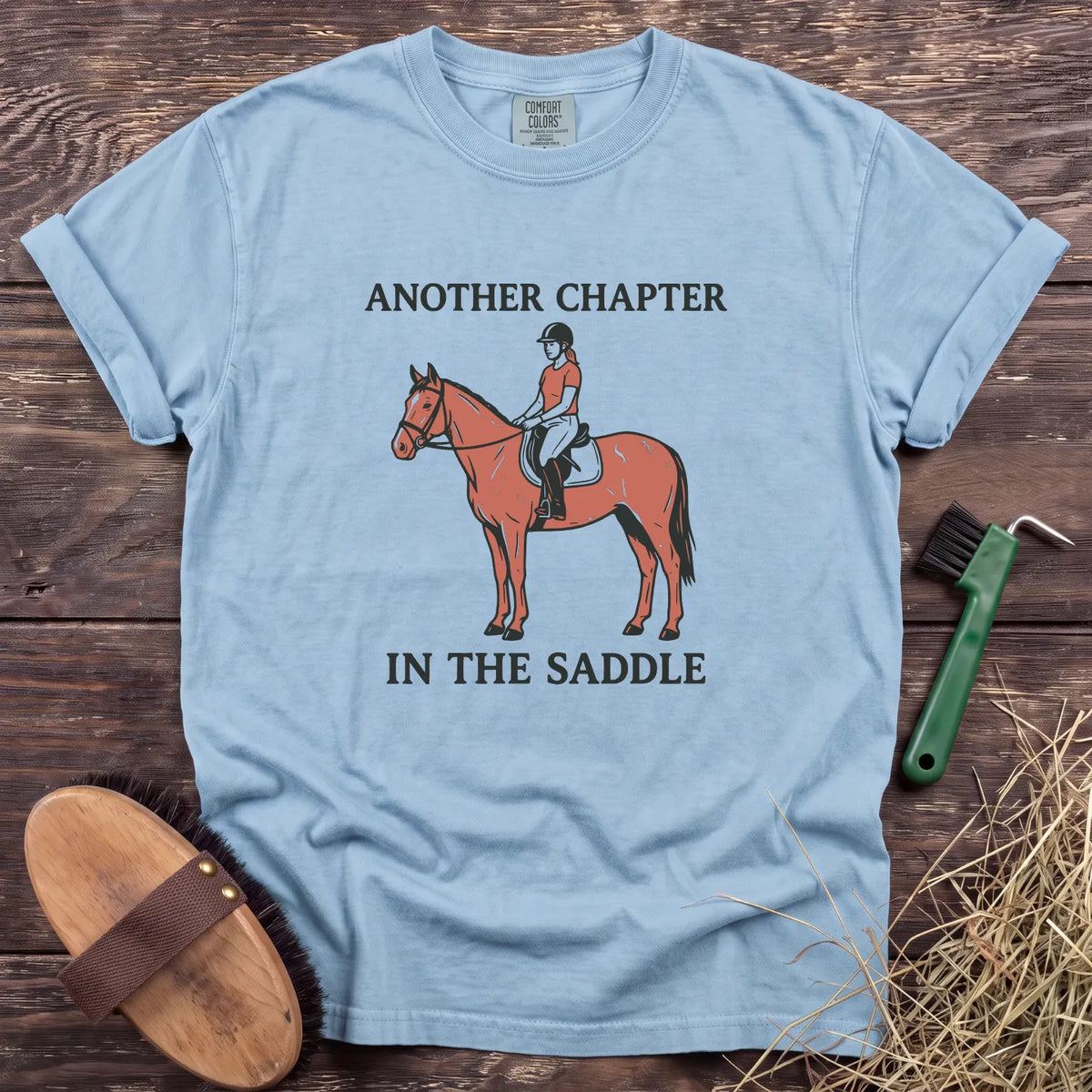 Another Chapter T-Shirt in Chambray [color: Chambray]