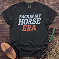 Back in My Horse Era T-Shirt in Black [color: Black]