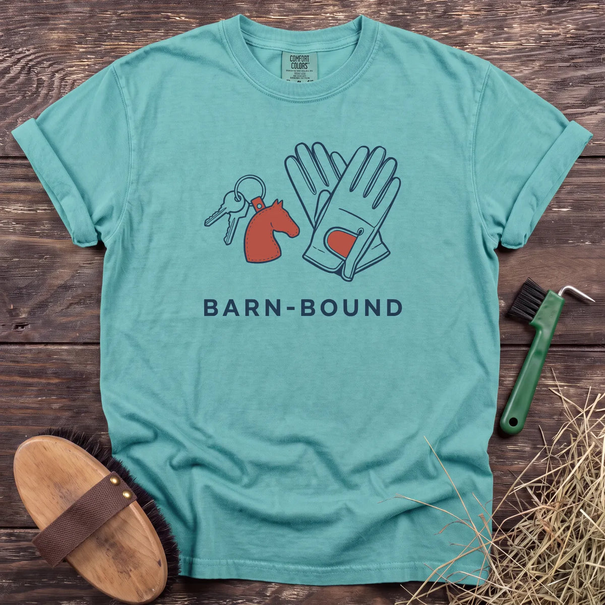 Barn Bound T-Shirt in Chalky Mint [color: Chalky Mint]