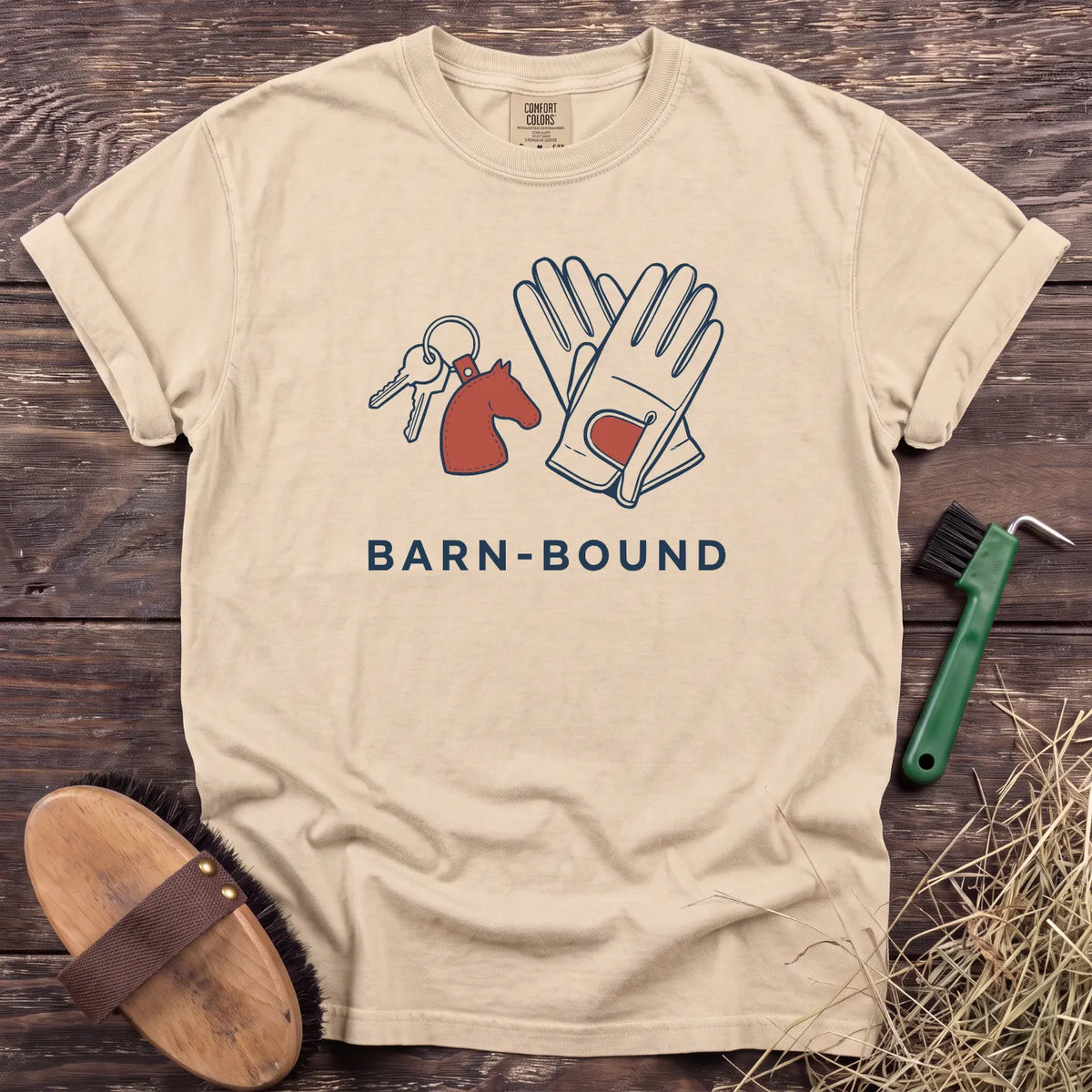 Barn Bound T-Shirt in Ivory [color: Ivory]