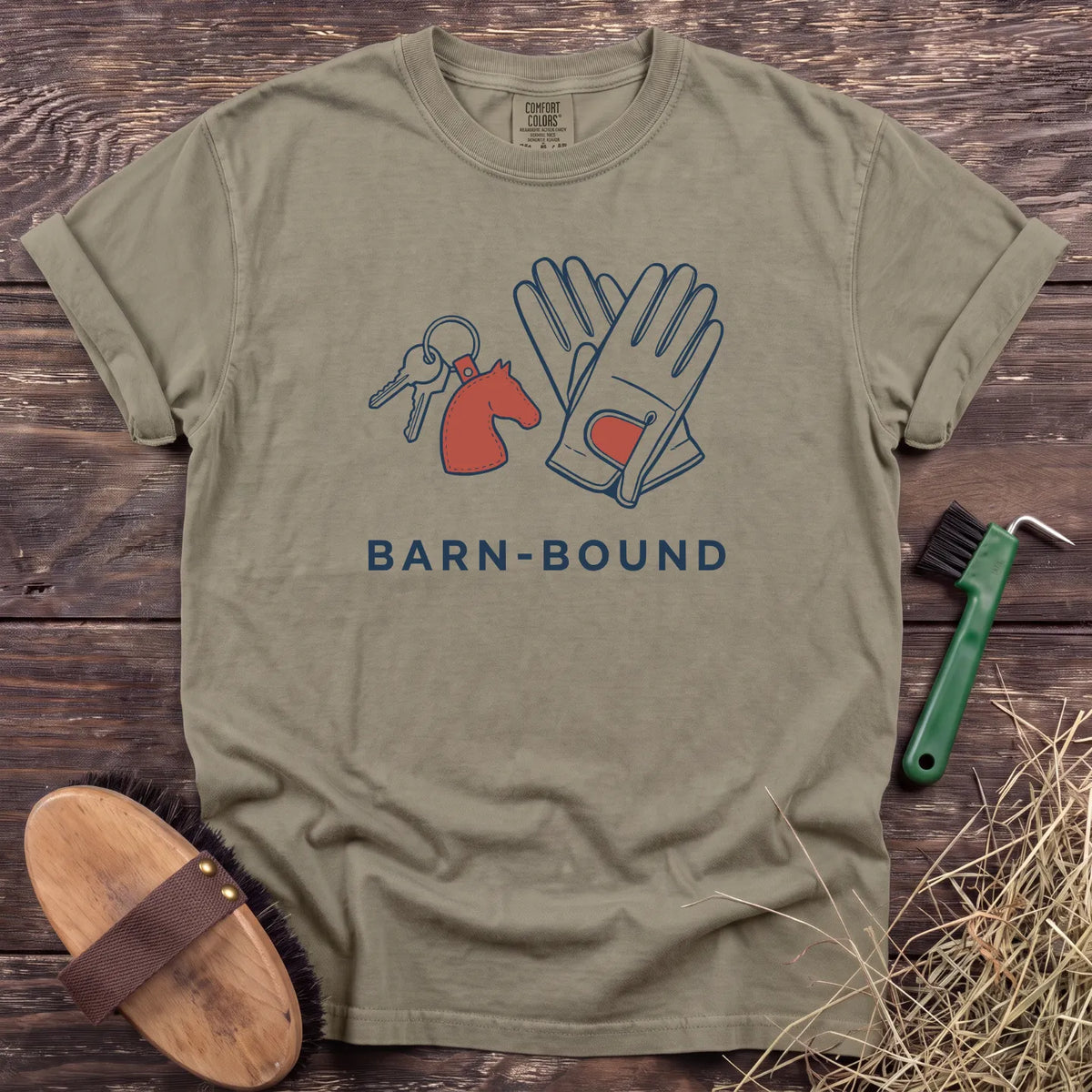 Barn Bound T-Shirt in Sandstone [color: Sandstone]