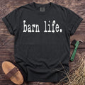 Barn Life graphic T-shirt in Black [color: Black]