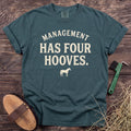 Barn Management T-Shirt in Blue Spruce [color: Blue Spruce]