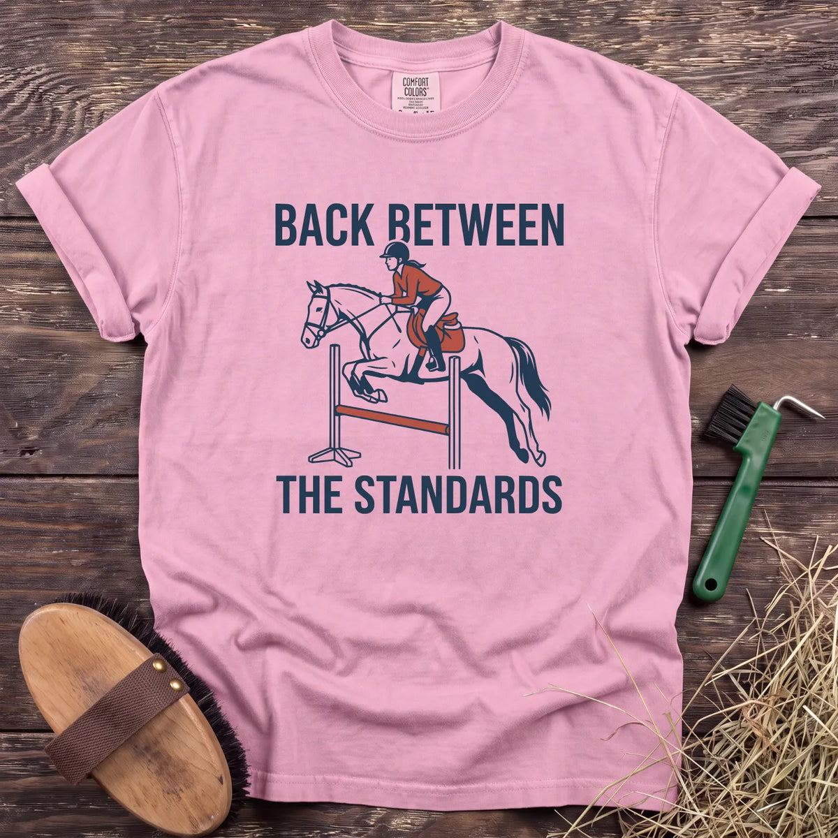 Between Standards T-Shirt in Blossom [color: Blossom]
