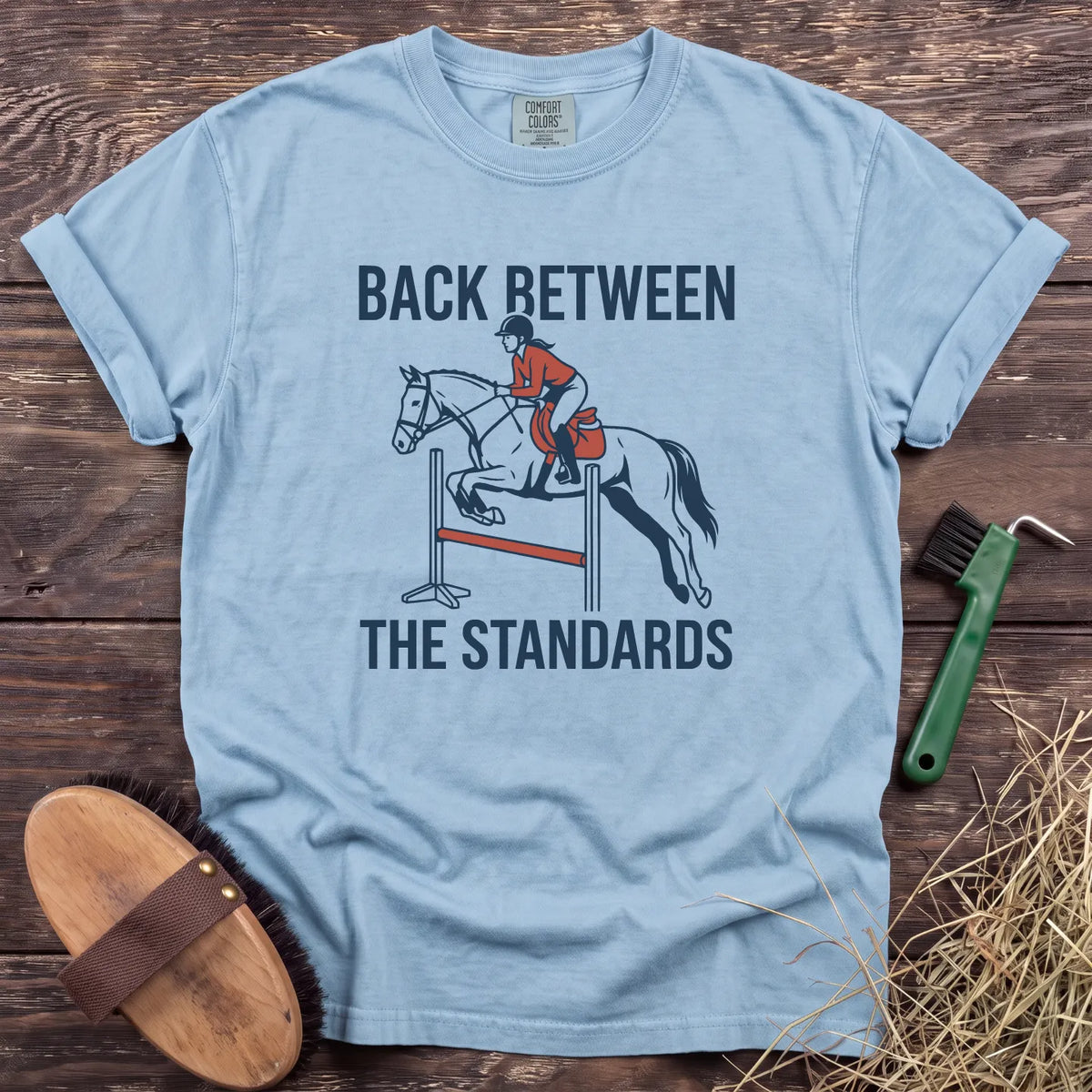 Between Standards T-Shirt in Chambray [color: Chambray]