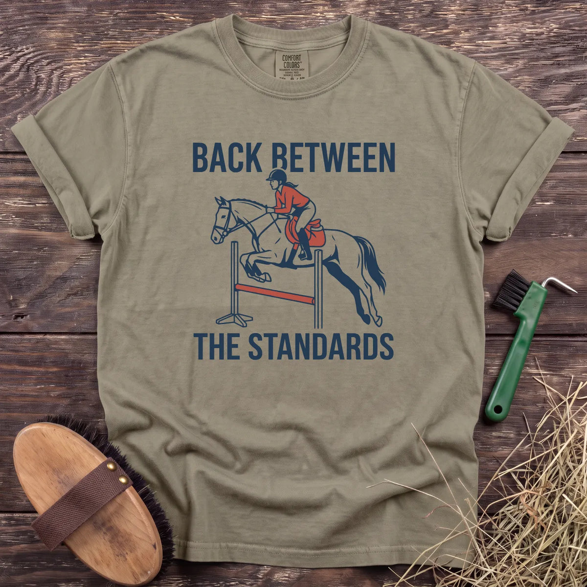 Between Standards T-Shirt in Sandstone [color: Sandstone]