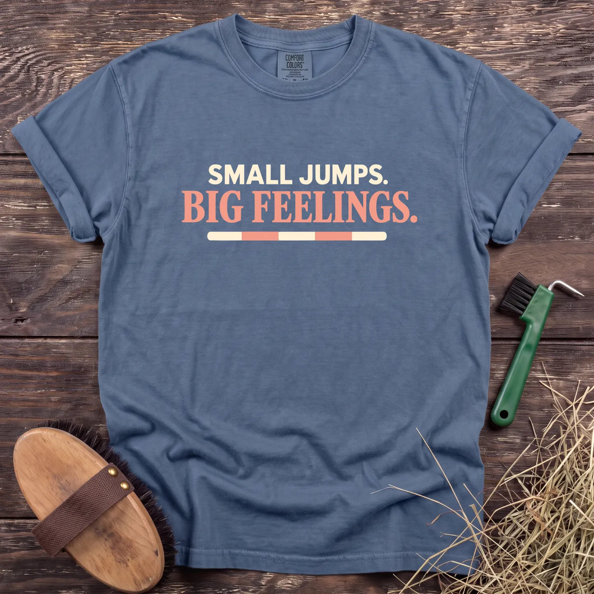 Big Feelings T-Shirt in Blue Jean [color: Blue Jean]