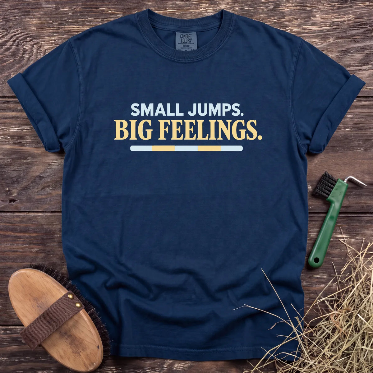 Big Feelings T-Shirt in Navy [color: Navy]