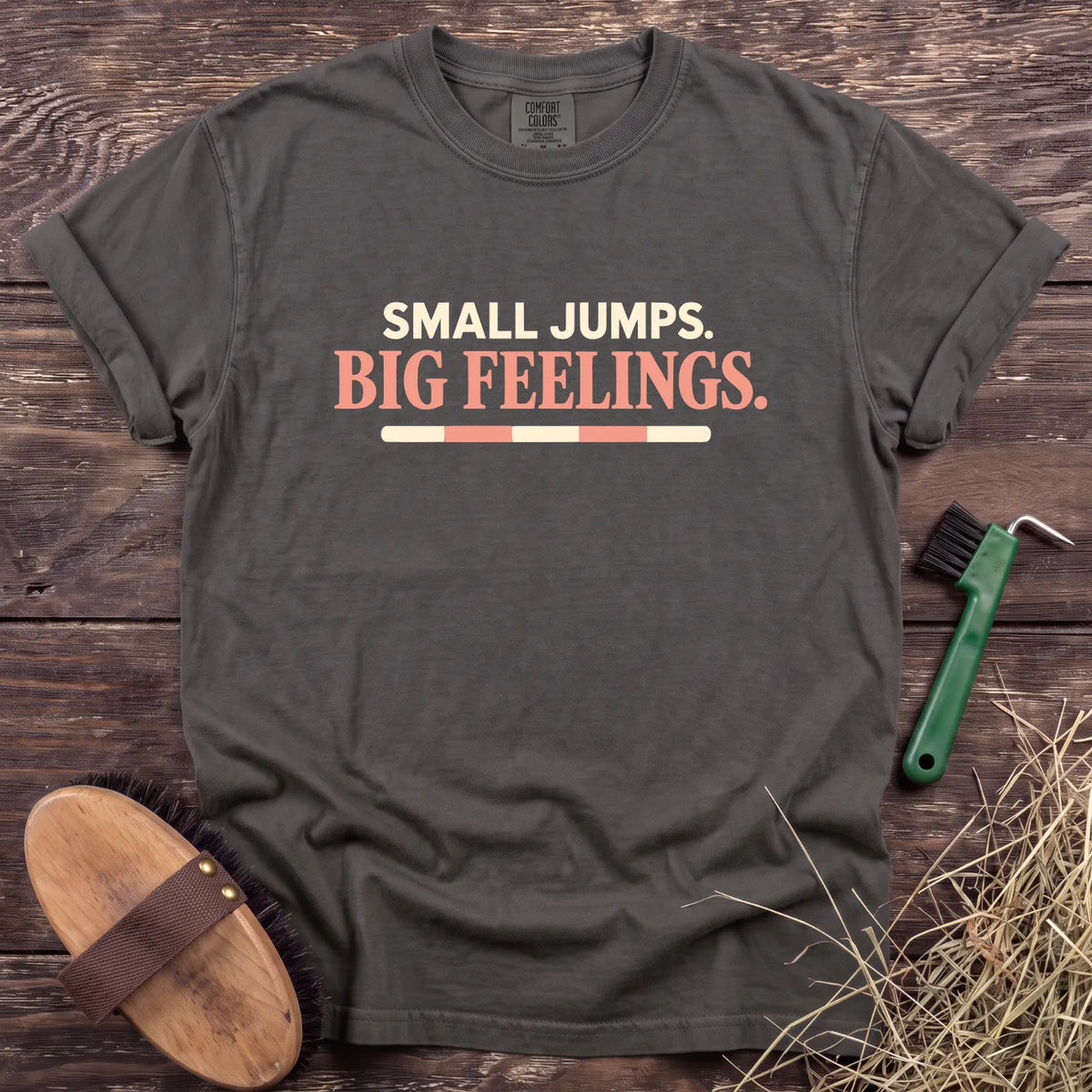 Big Feelings T-Shirt in Pepper [color: Pepper]