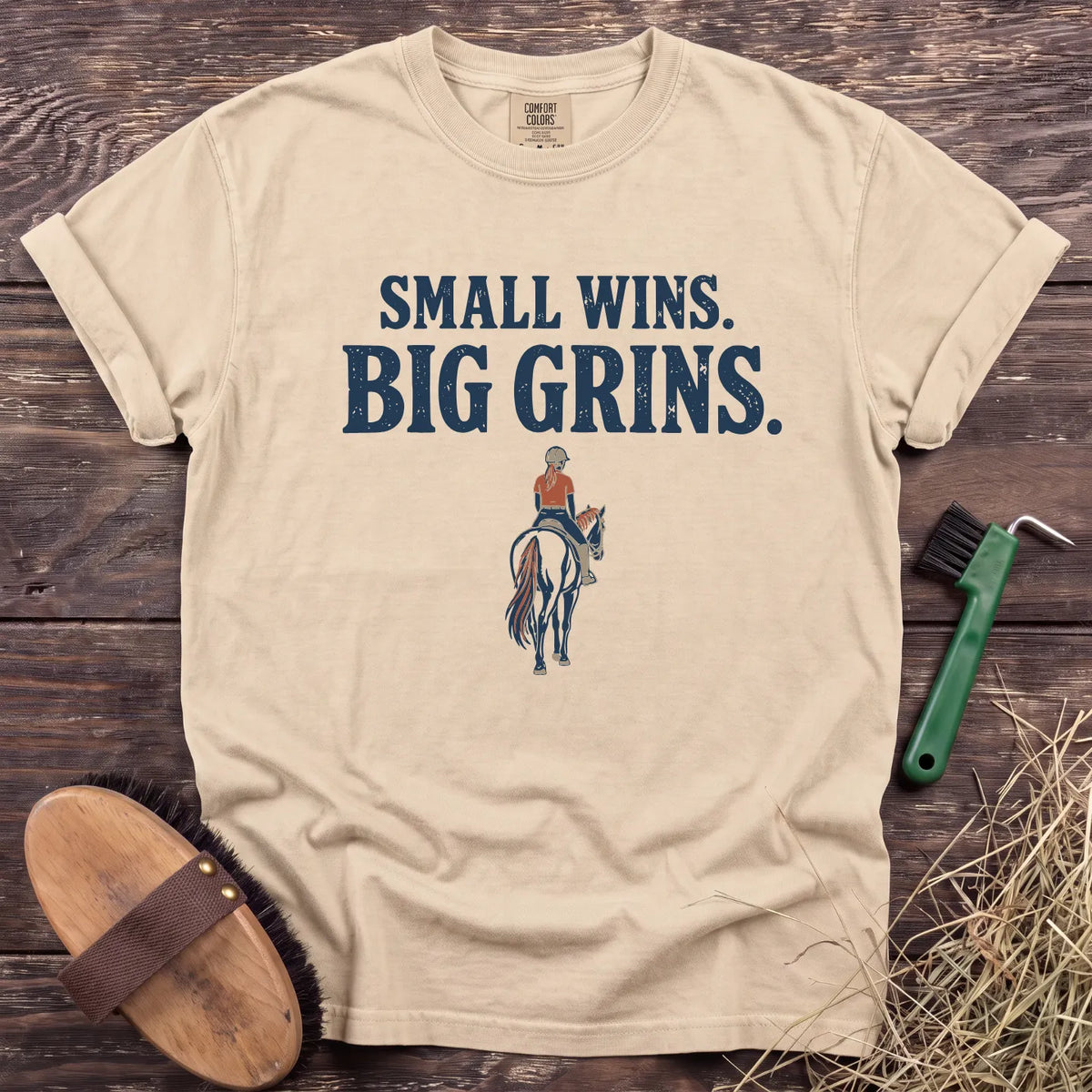 Big Grins T-Shirt in Ivory [color: Ivory]