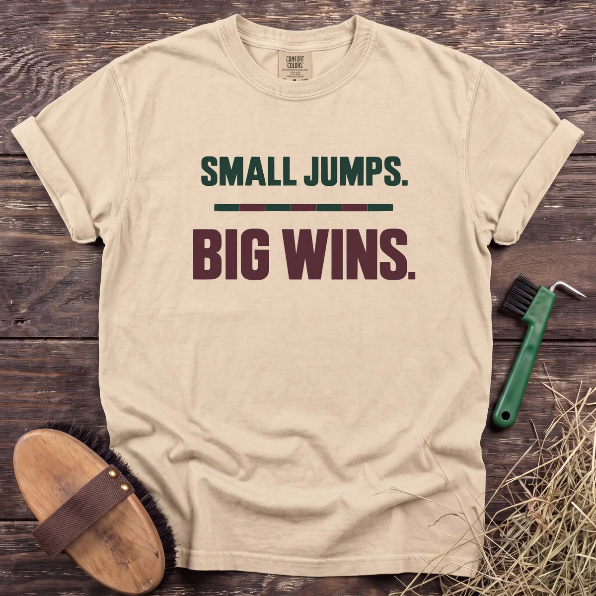 Big Wins T-Shirt in Ivory [color: Ivory]