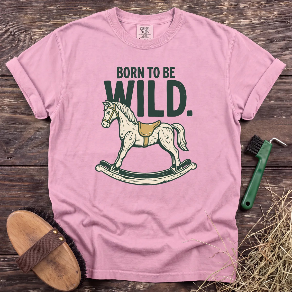 Born to Be Wild T-Shirt in Blossom [color: Blossom]