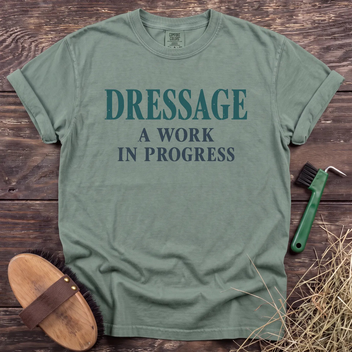 Dressage Progress T-Shirt in Bay [color: Bay]