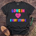 Every Stride T-Shirt in Black [color: Black]