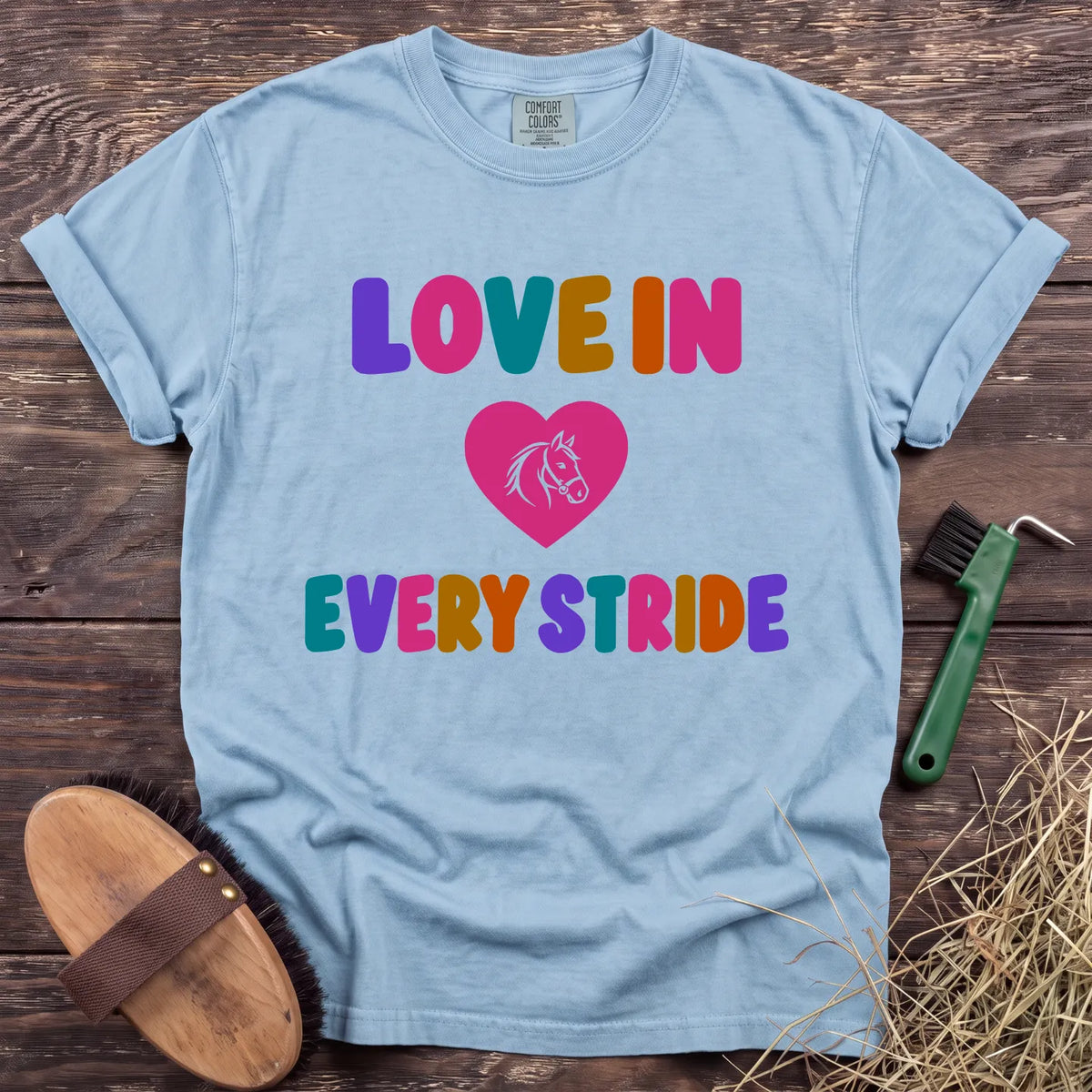 Every Stride T-Shirt in Chambray [color: Chambray]