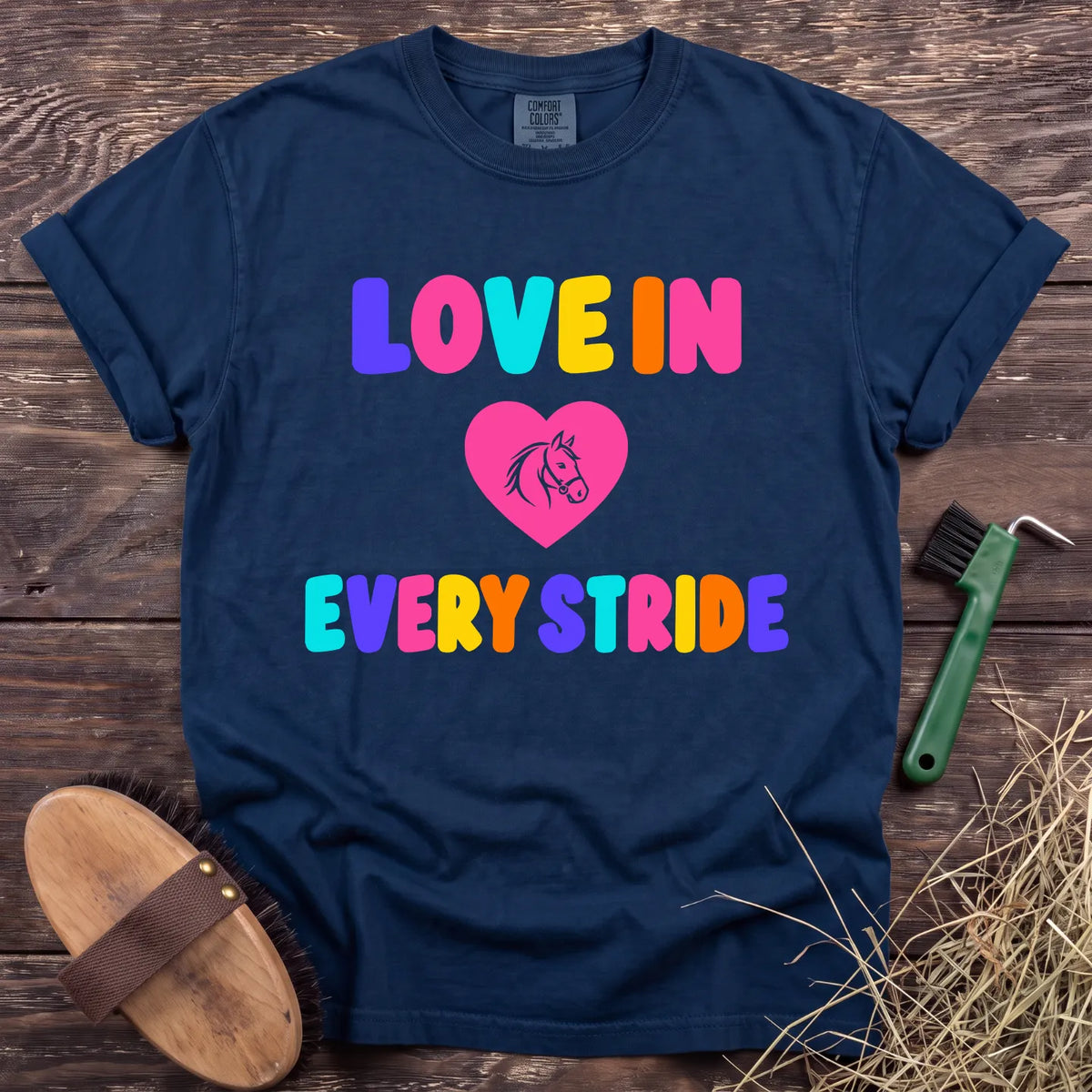 Every Stride T-Shirt in Navy [color: Navy]