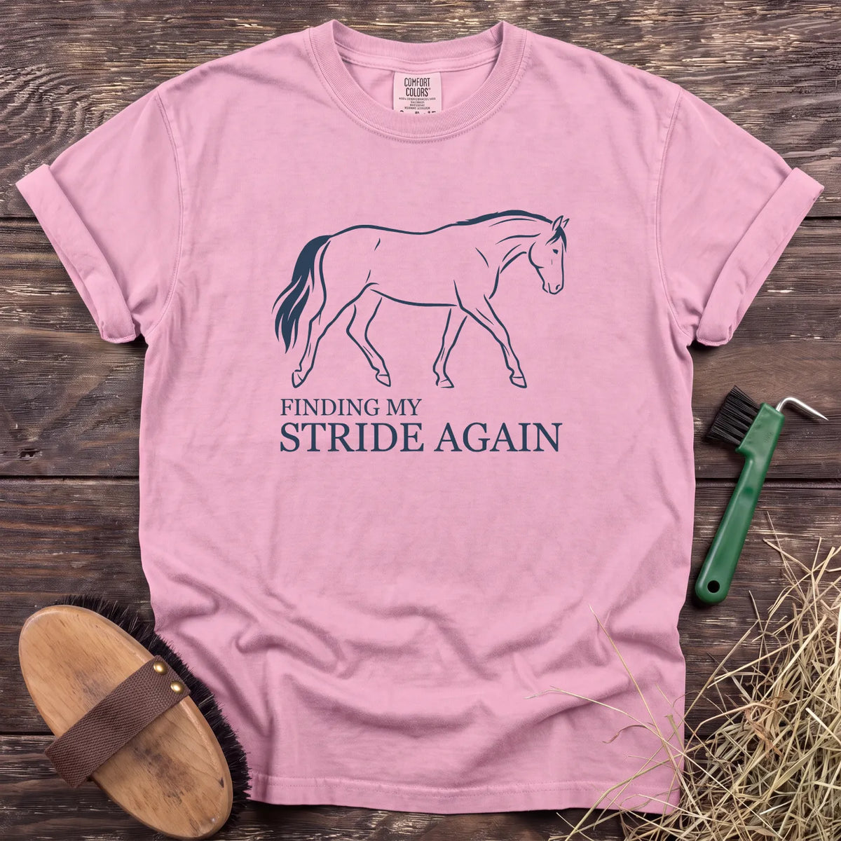 Finding My Stride T-Shirt in Blossom [color: Blossom]