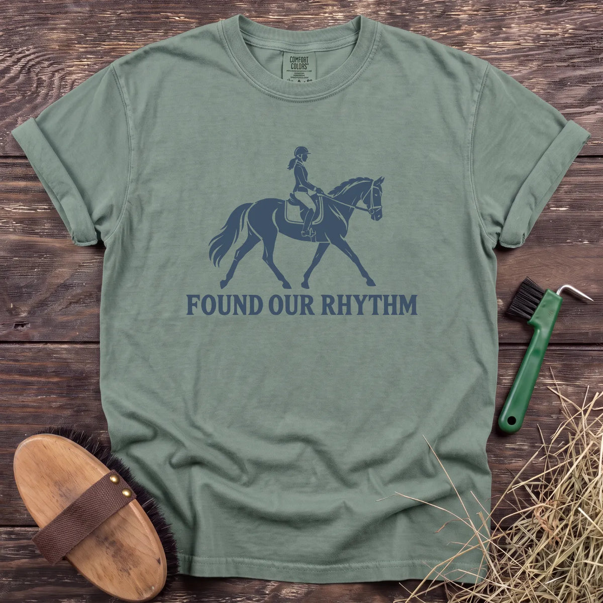 Found Our Rhythm T-Shirt in Bay [color: Bay]