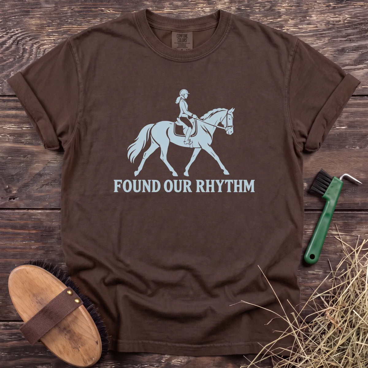 Found Our Rhythm T-Shirt in Espresso [color: Espresso]