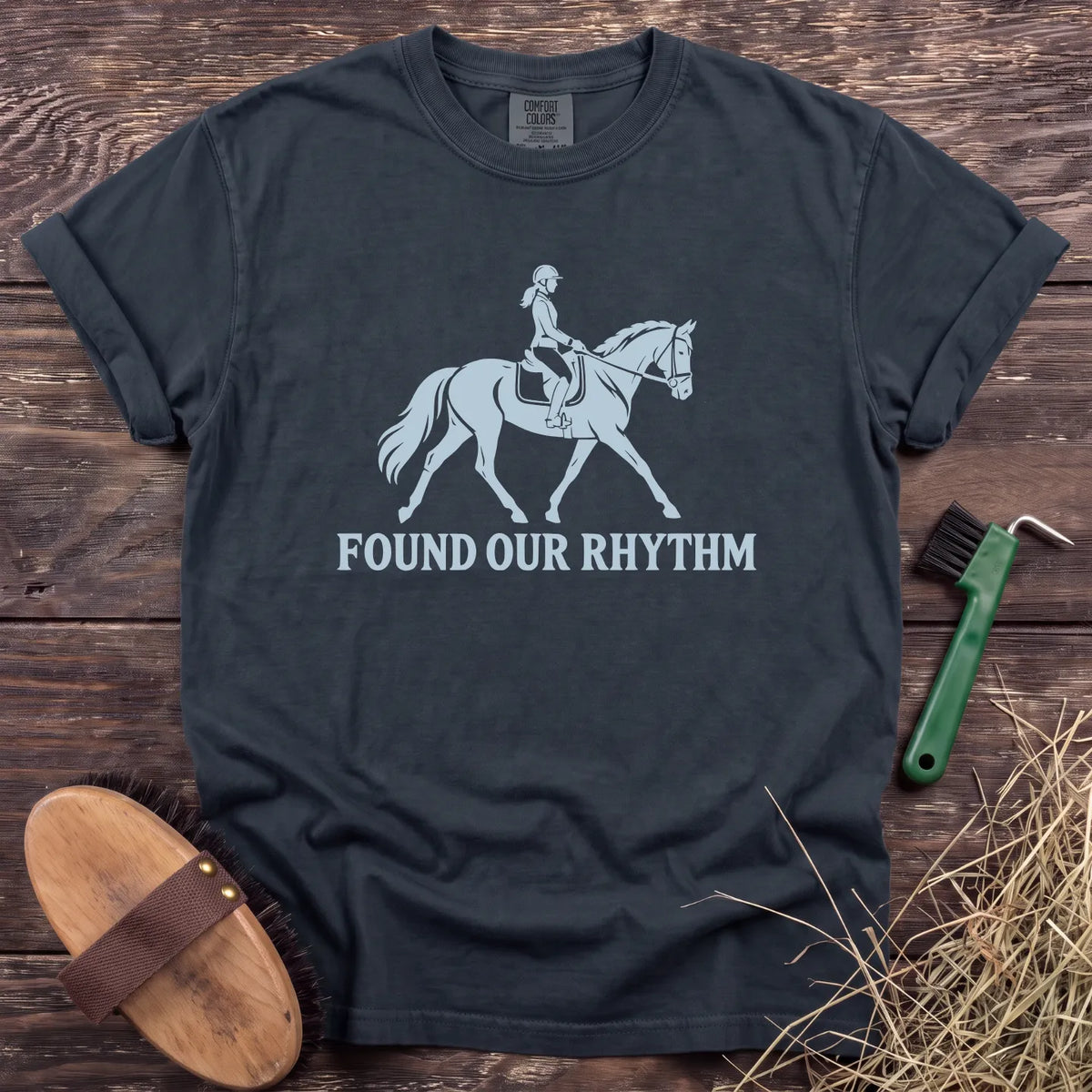 Found Our Rhythm T-Shirt in Graphite [color: Graphite]