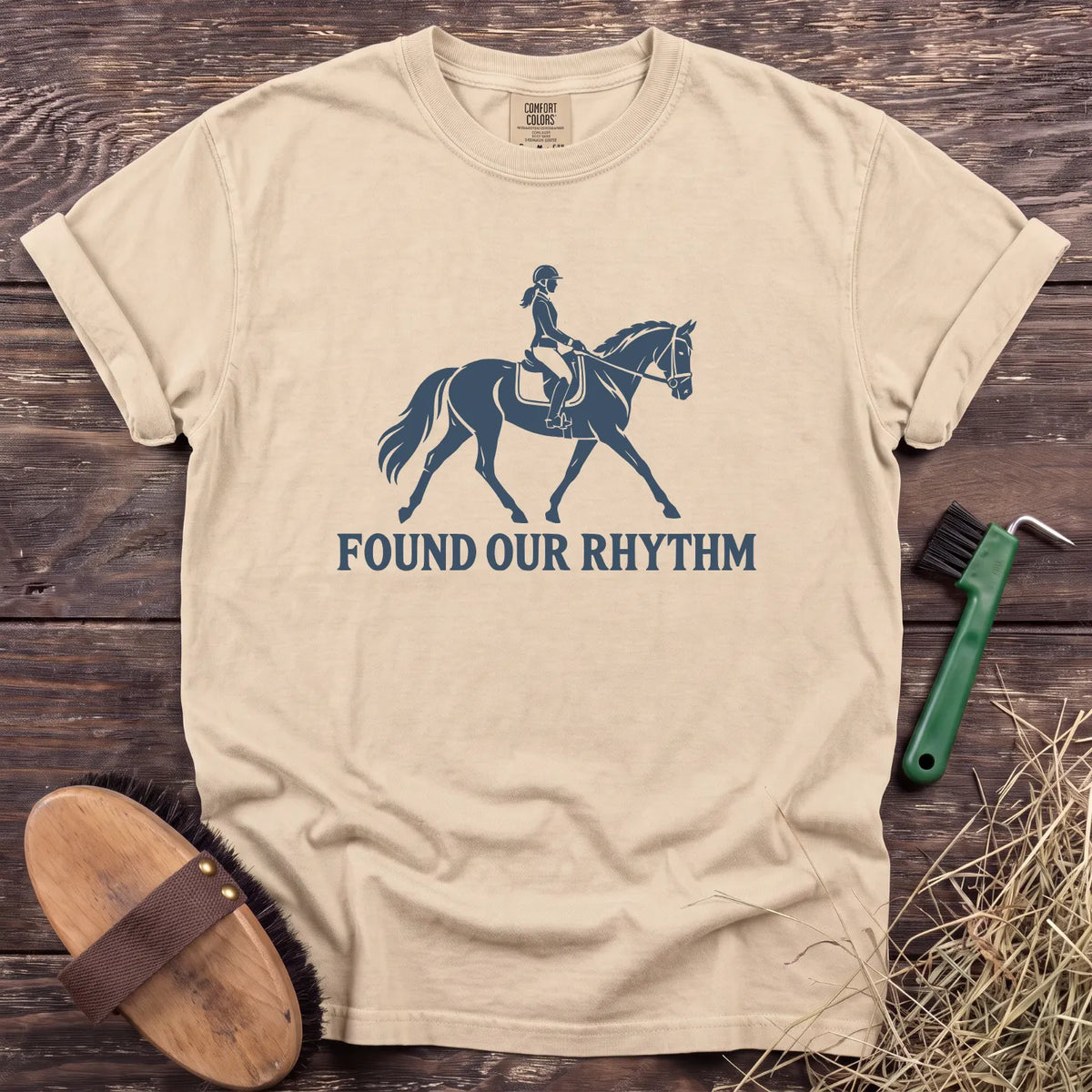 Found Our Rhythm T-Shirt in Ivory [color: Ivory]