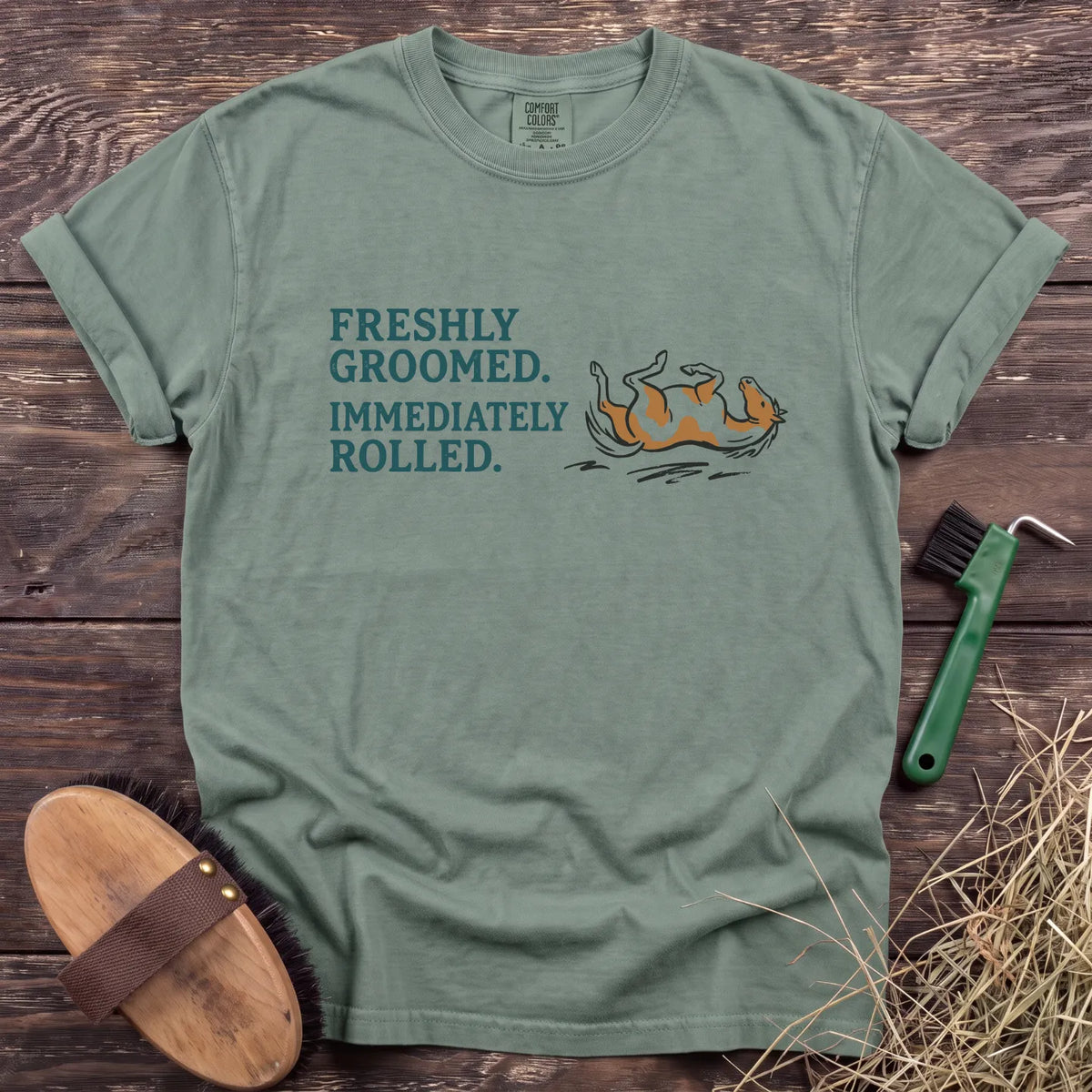 Freshly Groomed T-Shirt in Bay [color: Bay]
