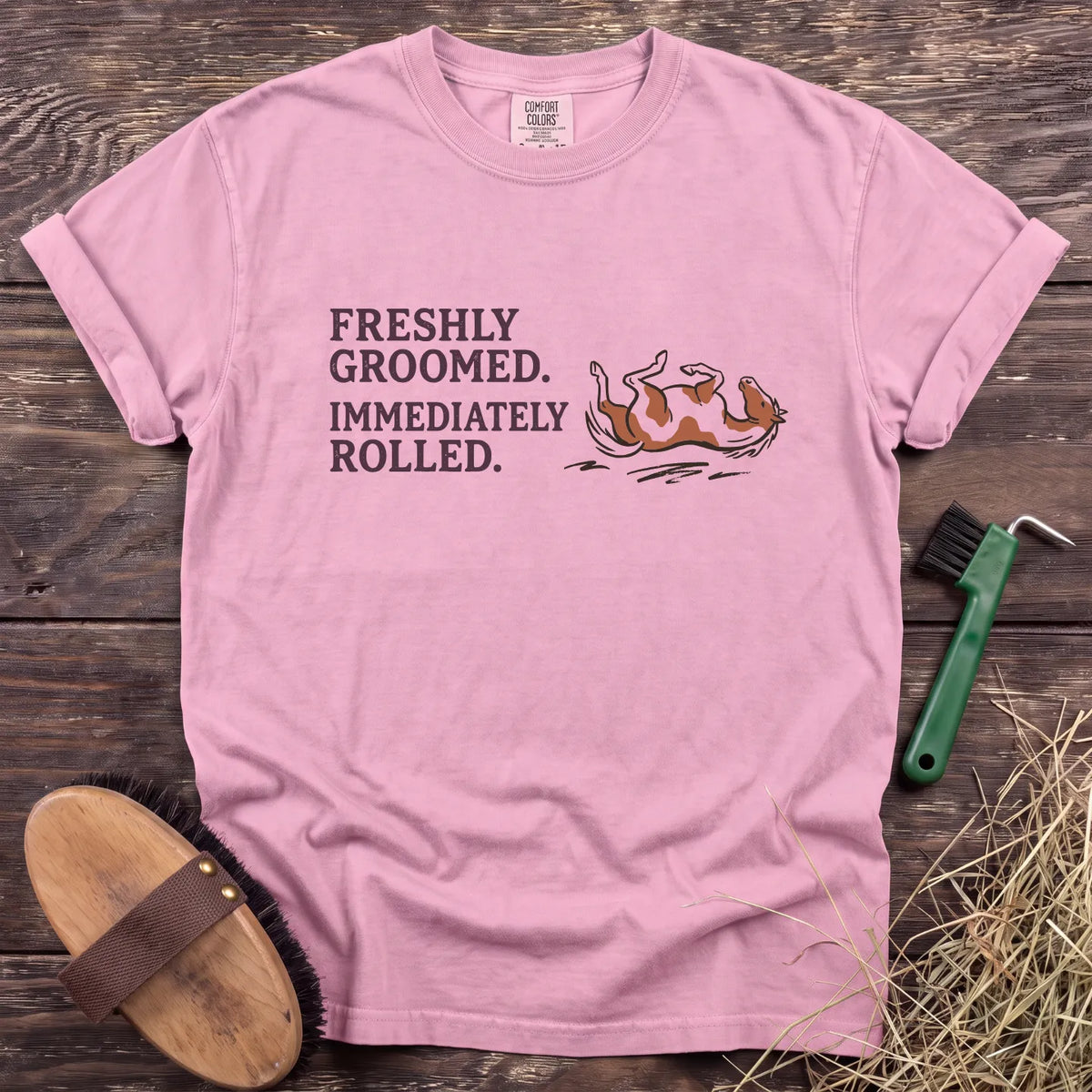 Freshly Groomed T-Shirt in Blossom [color: Blossom]