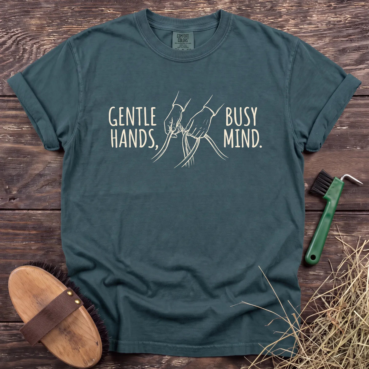 Gentle Hands T-Shirt in Blue Spruce [color: Blue Spruce]