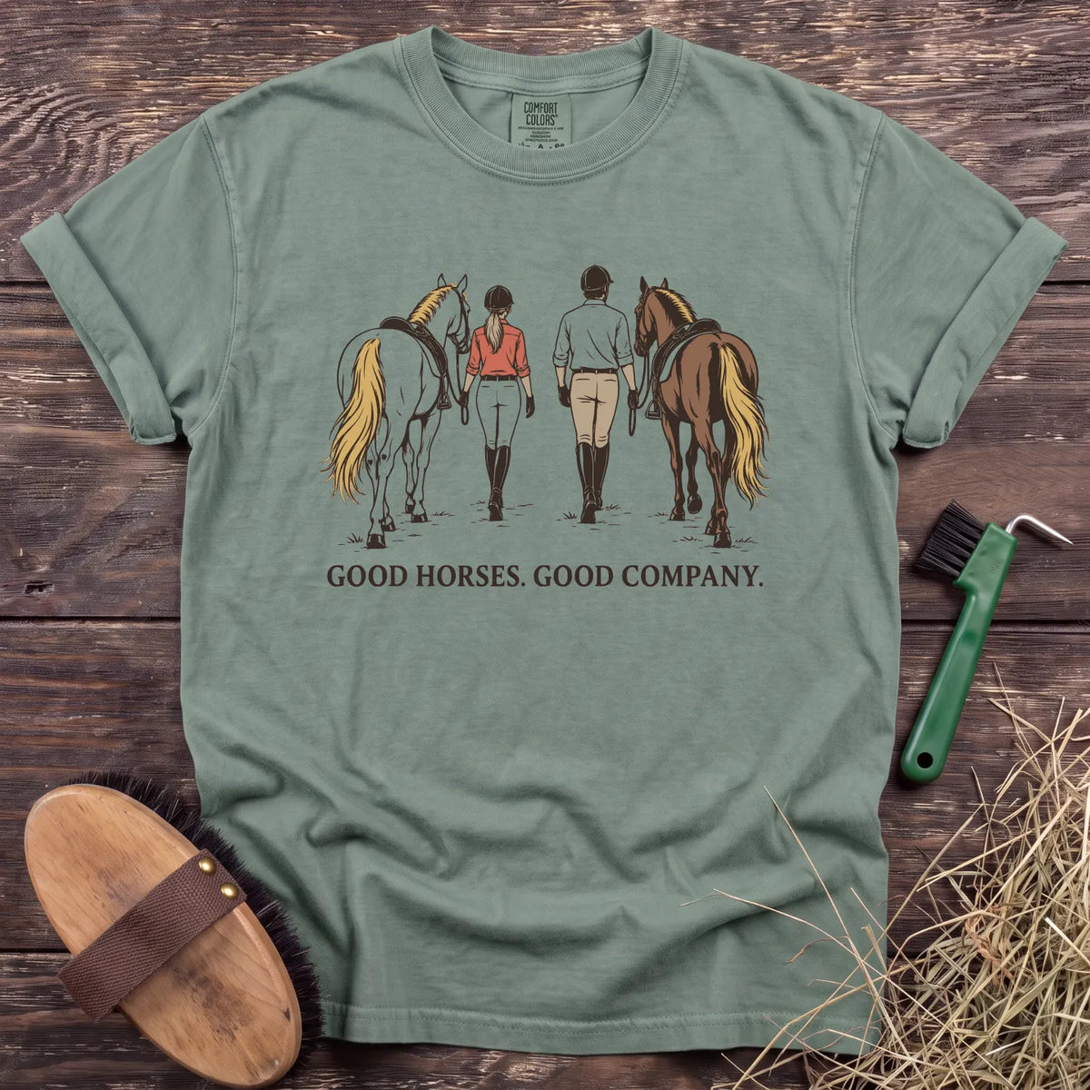 Good Company T-Shirt in Bay [color: Bay]