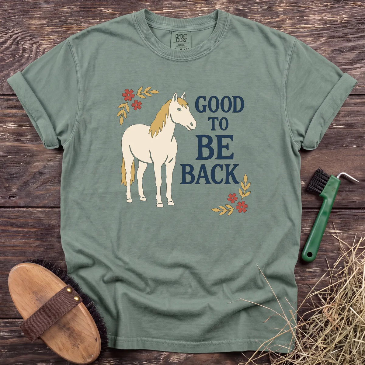Good to Be Back T-Shirt in Bay [color: Bay]