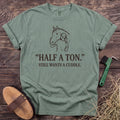 Half a Ton T-Shirt in Bay [color: Bay]