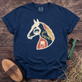 Horse Country T-Shirt in Navy [color: Navy]