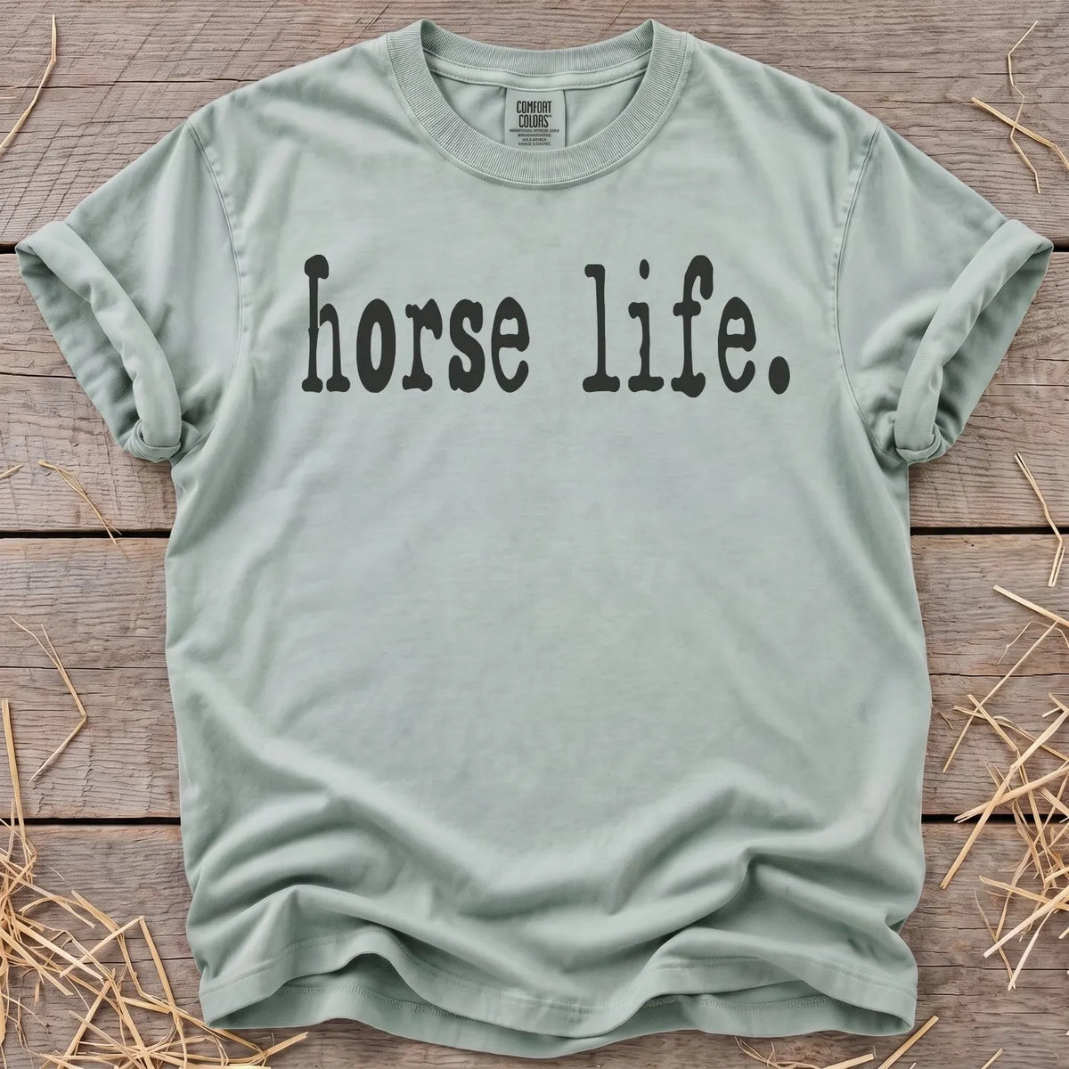 Horse Life T-Shirt in Bay [color: Bay]