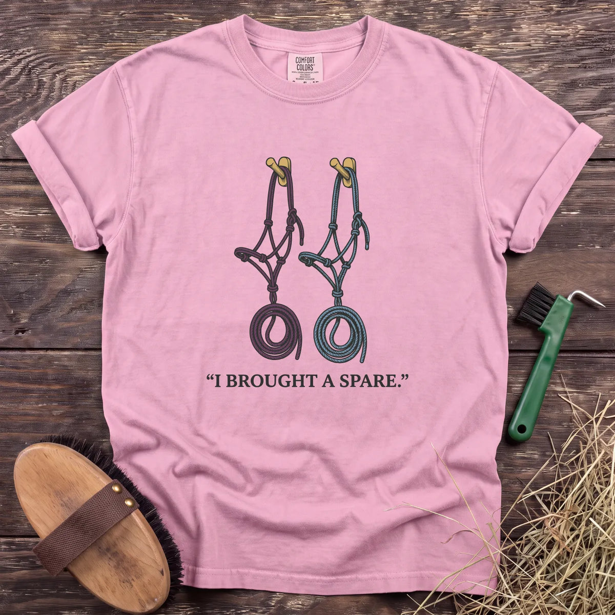 I Brought a Spare T-Shirt in Blossom [color: Blossom]