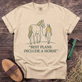 Include a Horse T-Shirt in Ivory [color: Ivory]