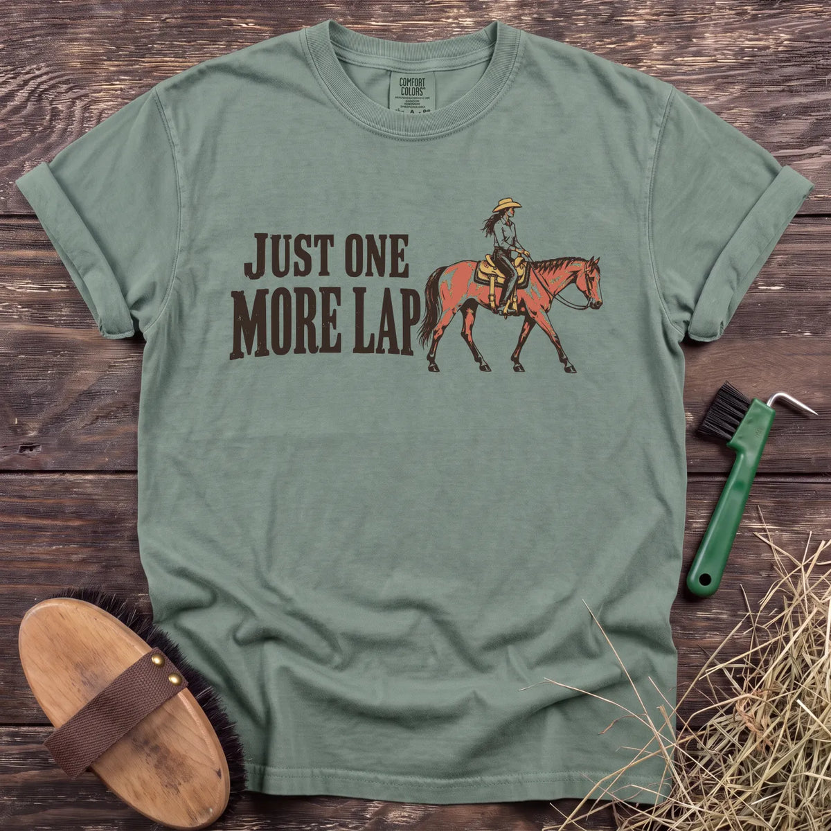 Just One More T-Shirt in Bay [color: Bay]