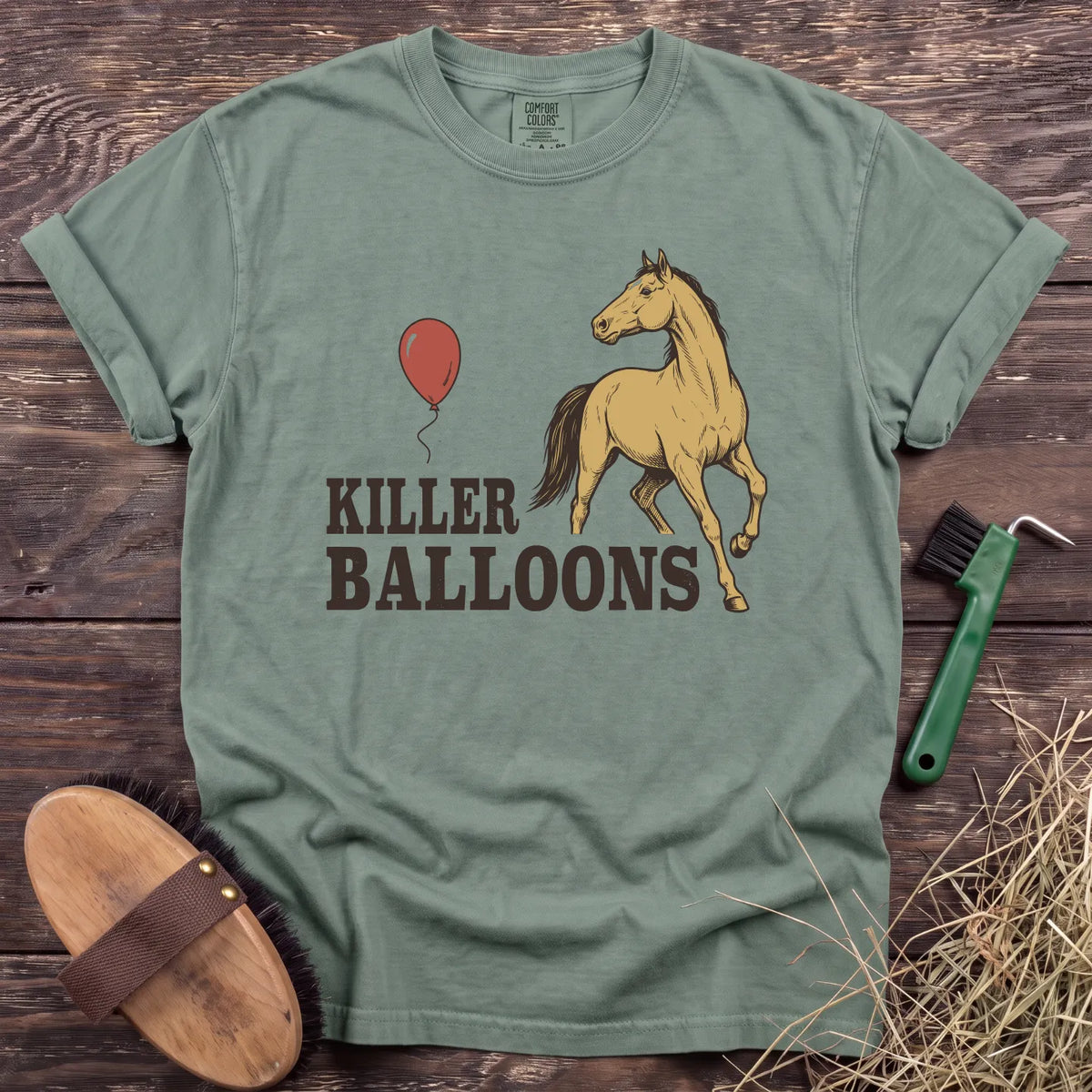 Killer Balloons T-Shirt in Bay [color: Bay]