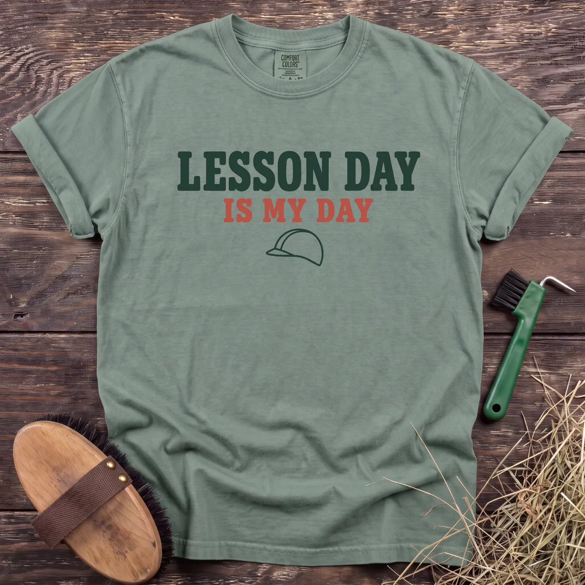 Lesson Day T-Shirt in Bay [color: Bay]