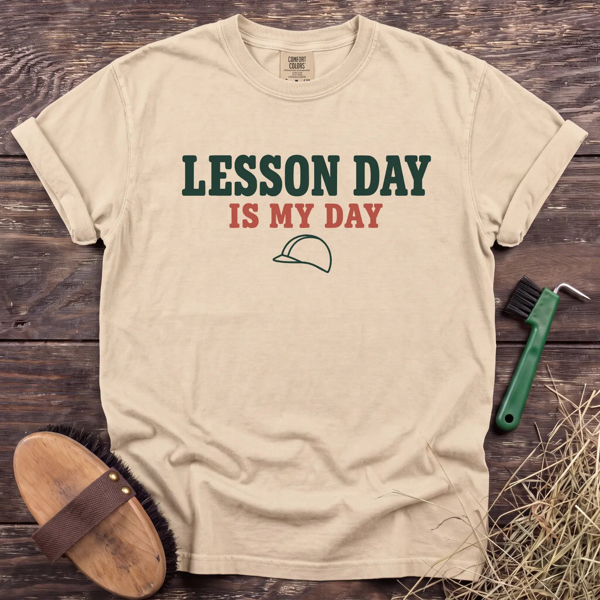 Lesson Day T-Shirt in Ivory [color: Ivory]