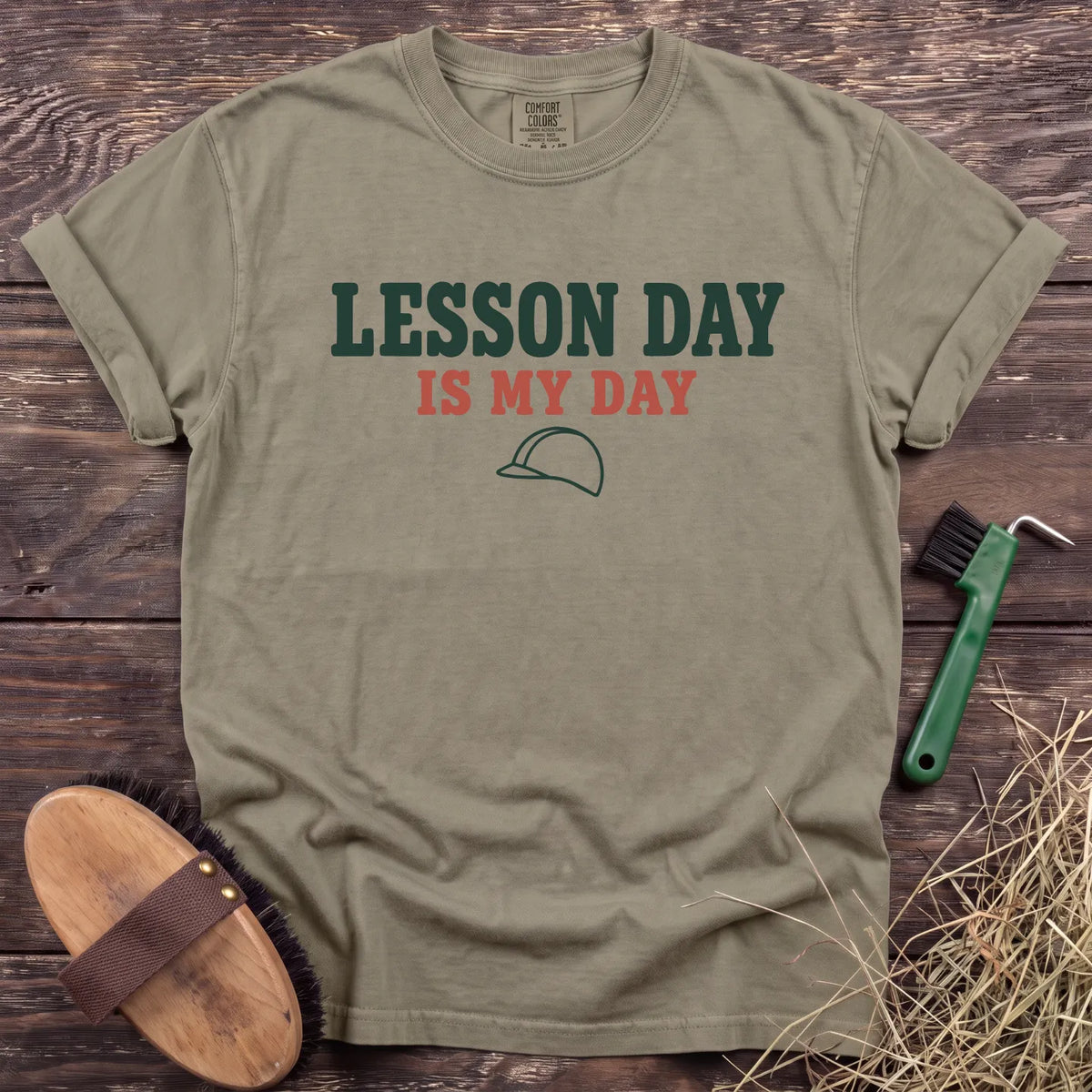 Lesson Day T-Shirt in Sandstone [color: Sandstone]