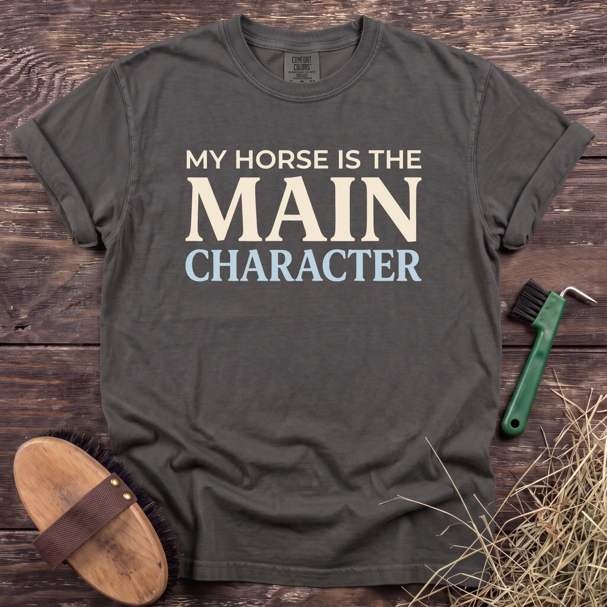 Main Character T-Shirt in Pepper [color: Pepper]