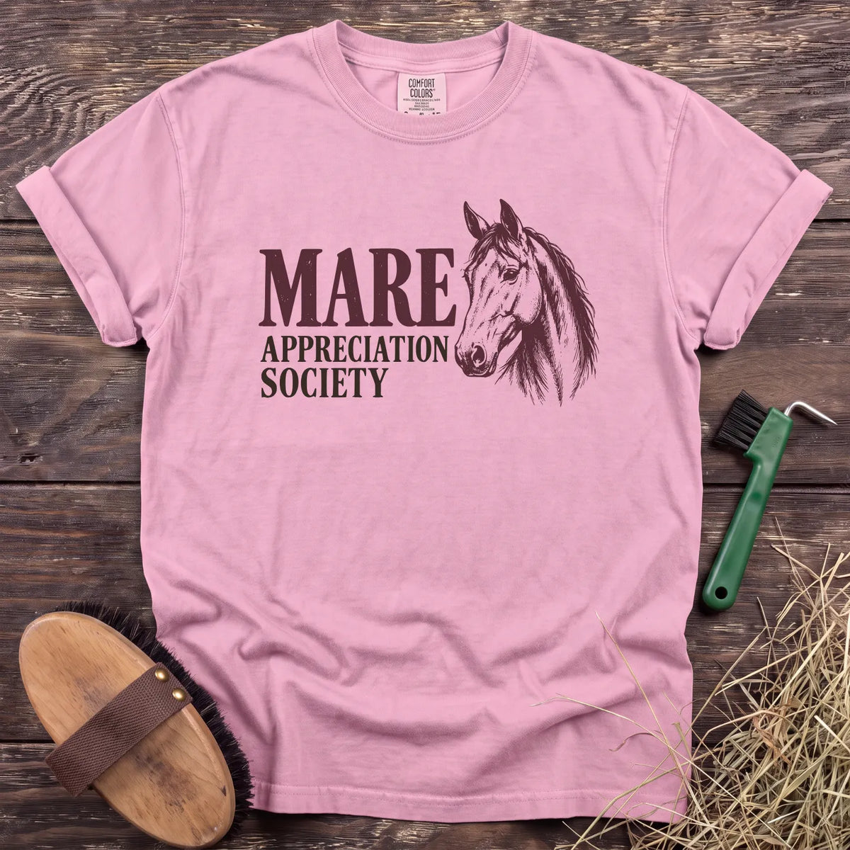 Mare Appreciation T-Shirt in Blossom [color: Blossom]