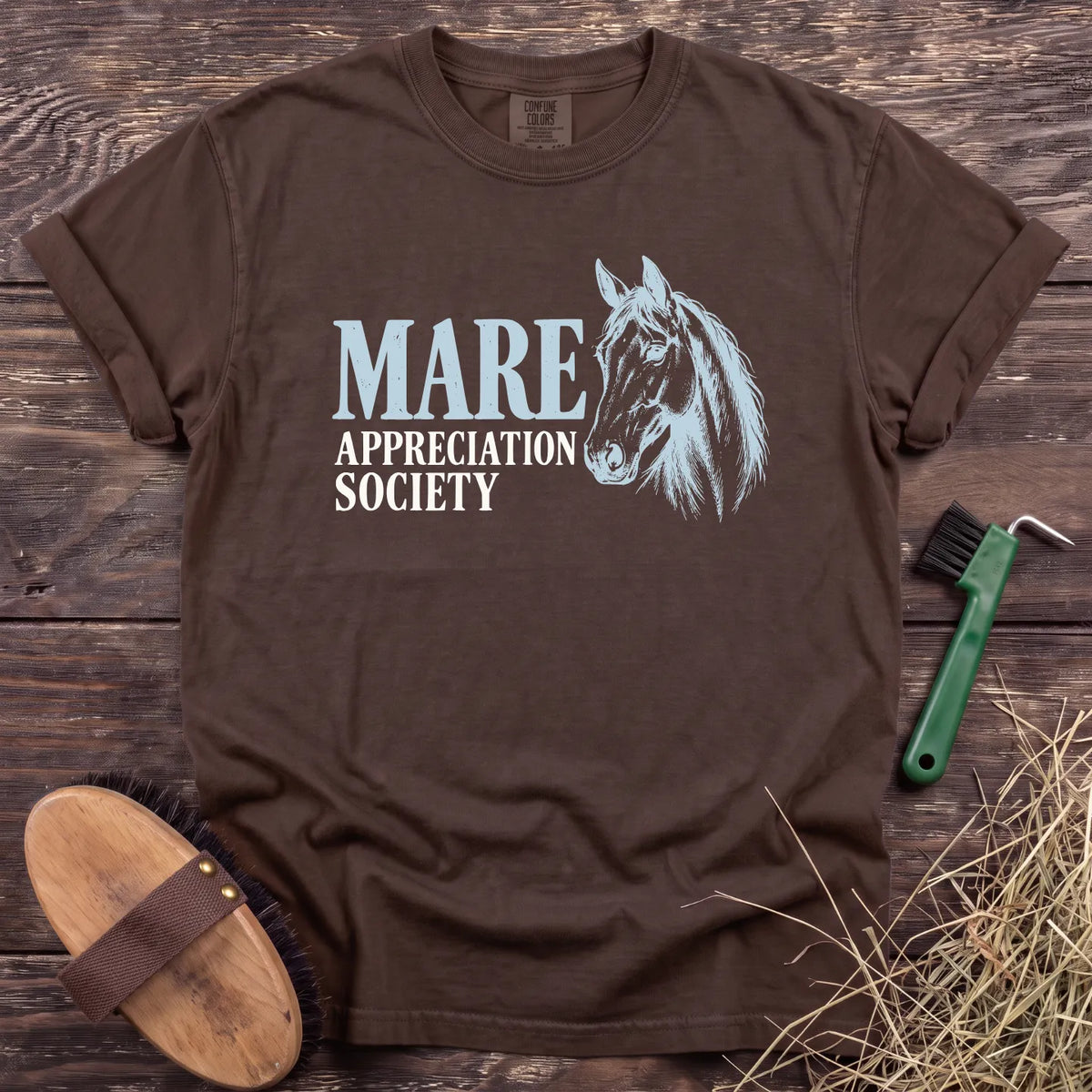 Mare Appreciation T-Shirt in Espresso [color: Espresso]
