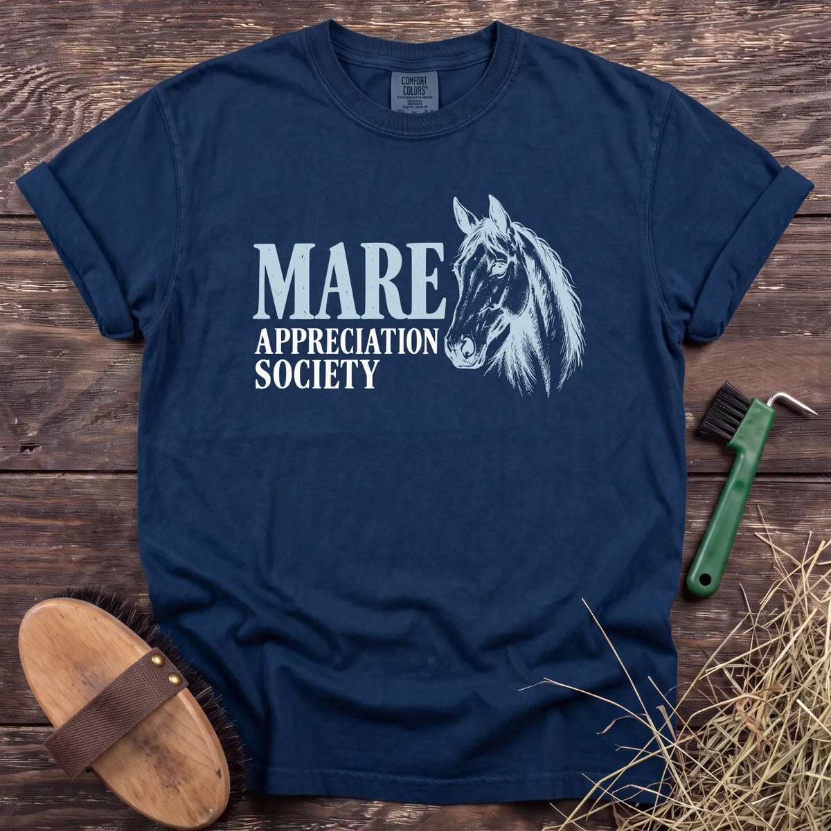 Mare Appreciation T-Shirt in Navy [color: Navy]