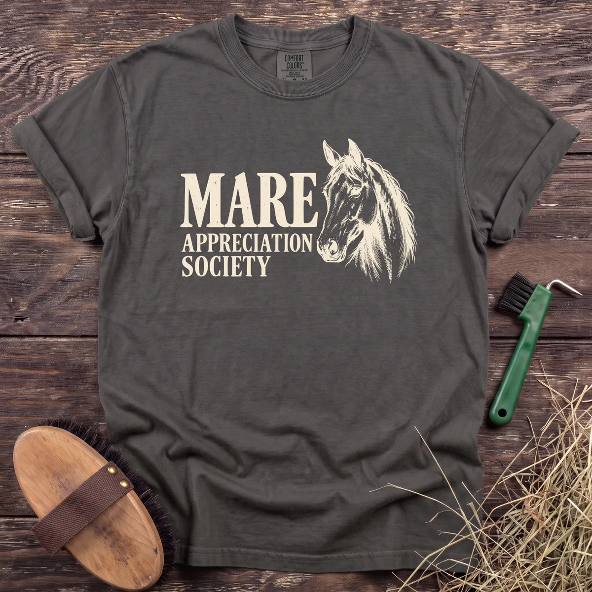 Mare Appreciation T-Shirt in Pepper [color: Pepper]