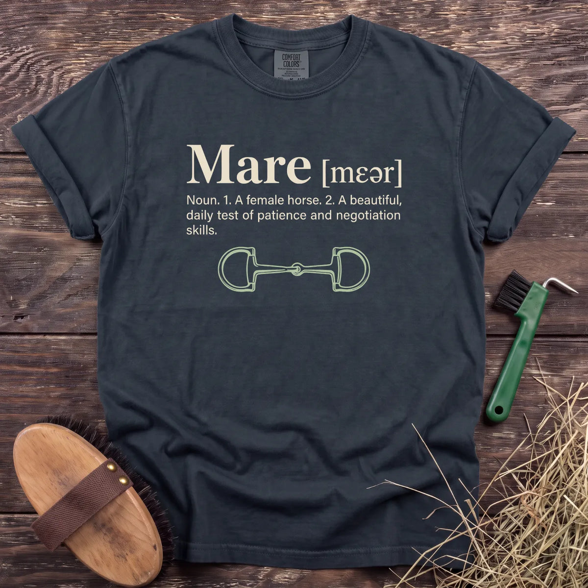Mare Noun T-Shirt in Graphite [color: Graphite]