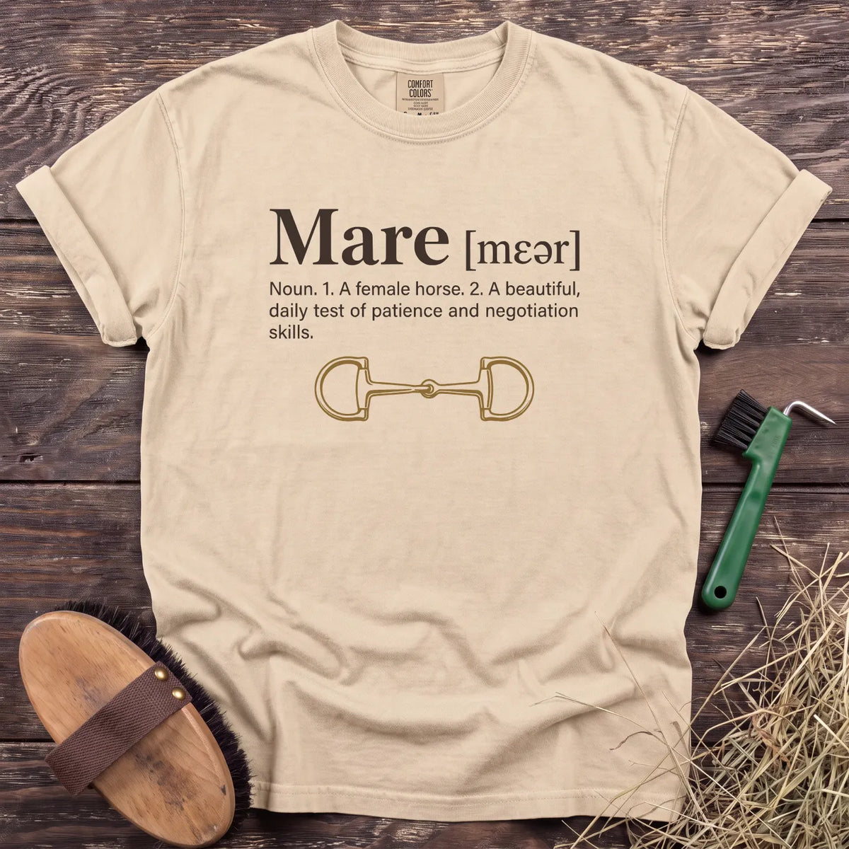 Mare Noun T-Shirt in Ivory [color: Ivory]